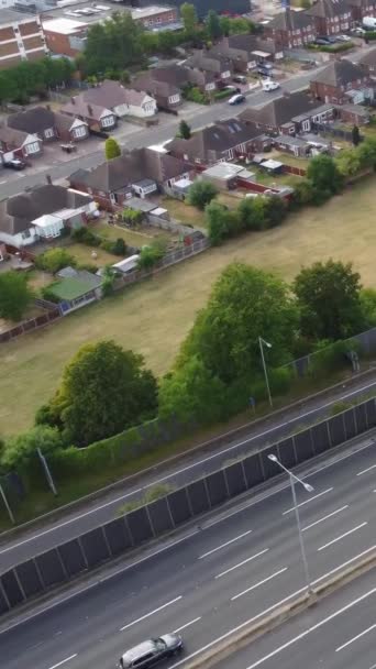 Luton Town England Hava Görüntüleri — Stok video