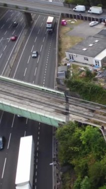Luton Town of England 'ın Hava Görüntüleri