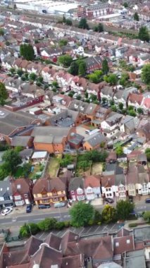 BİRLİK KINGDOM, İngiltere, LUTON - 30 HAZİRAN 2022: Luton City 'nin Yüksek Açı Görüntüsü