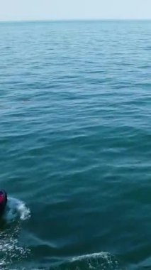 Bournemouth Sahili ve Okyanusunun Hava Görüntüleri