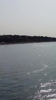 Bournemouth Sahili ve Okyanusunun Hava Görüntüleri