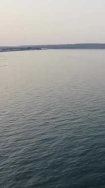 Bournemouth Sahili ve Okyanusunun Hava Görüntüleri