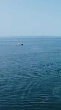 Bournemouth Sahili ve Okyanusunun Hava Görüntüleri