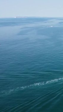 Bournemouth Sahili ve Okyanusunun Hava Görüntüleri