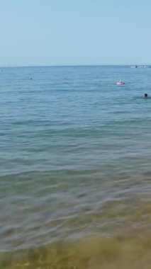 Bournemouth Sahili ve Okyanusunun Hava Görüntüleri