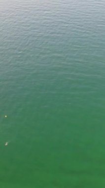 Bournemouth Sahili ve Okyanusunun Hava Görüntüleri