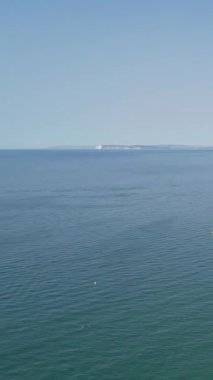 Bournemouth Sahili ve Okyanusunun Hava Görüntüleri