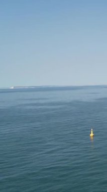 Bournemouth Sahili ve Okyanusunun Hava Görüntüleri