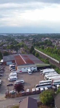 Luton 'un Hava Görüntüsü, Leagrave, İngiltere