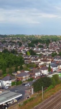 Luton 'un Hava Görüntüsü, Leagrave, İngiltere