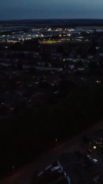 Luton 'un Hava Görüntüsü, Leagrave, İngiltere