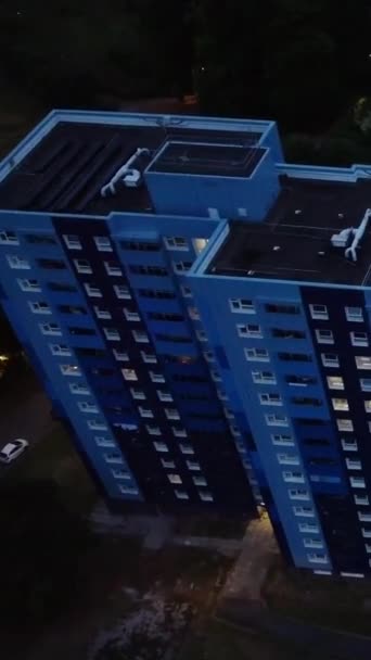 ルトン リーグラーヴ イングランドの空中ビュー — ストック動画