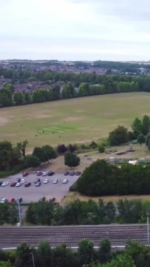 Luton 'un Hava Görüntüsü, Leagrave, İngiltere