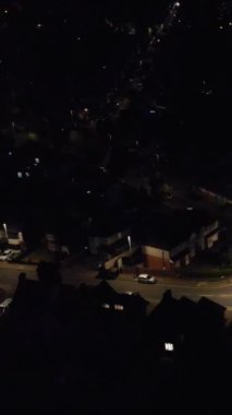 Şehrin üzerindeki İngiliz Konutları 'nın hava görüntüleri