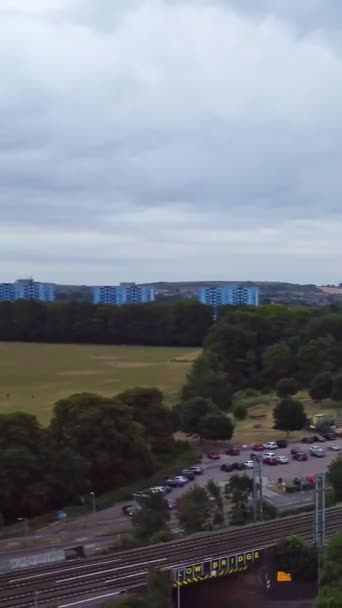 Aerial View Luton Leagrave Anglia — Stock videók