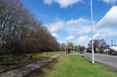 İngiltere 'nin Luton şehrinin manzarası