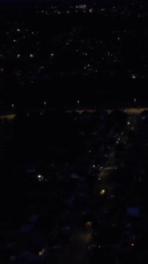 Şehrin üzerindeki İngiliz Konutları 'nın hava görüntüleri