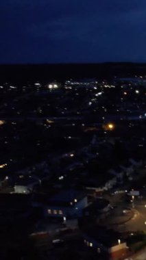 Şehrin üzerindeki İngiliz Konutları 'nın hava görüntüleri