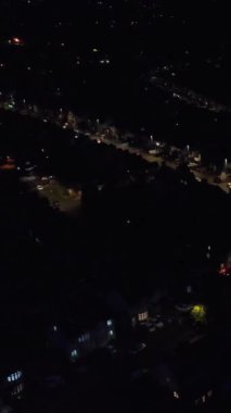 Şehrin üzerindeki İngiliz Konutları 'nın hava görüntüleri