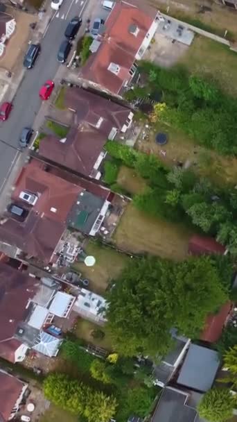 Aerial Footage High Angle Drone View Cityscape Landscape England Great — 비디오