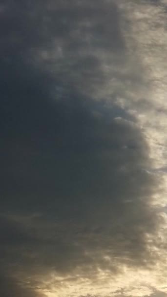 Splendide Drammatiche Nuvole Movimento Sopra Inghilterra — Video Stock