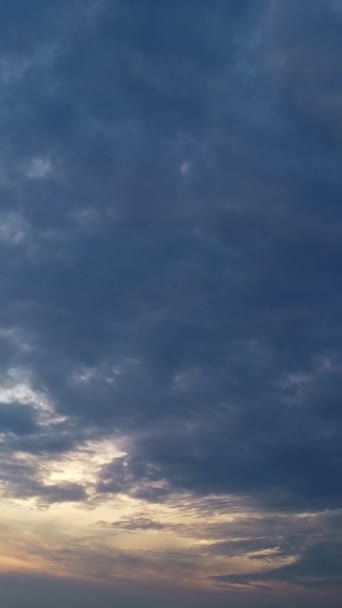 Gorgeous Dramatic Moving Clouds England — Stock Video