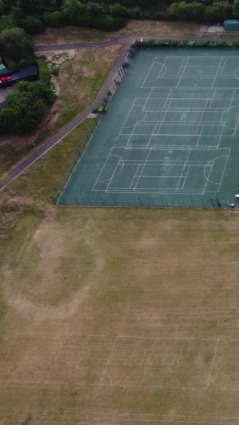 英国卢顿足球场的空中景观 2022年11月25日 — 图库视频影像
