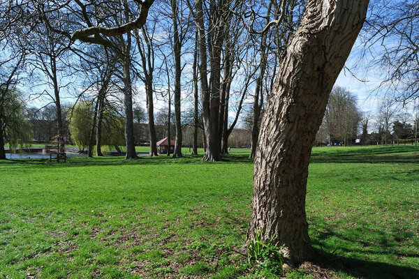 Local Public Park at Leagrave Luton Town of England UK