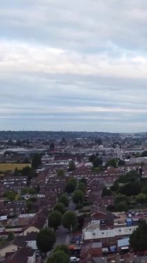 Luton 'un Hava Görüntüsü, Leagrave, İngiltere