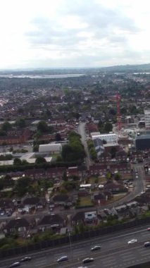 Luton City 'nin Hava Görüntüsü, İngiltere