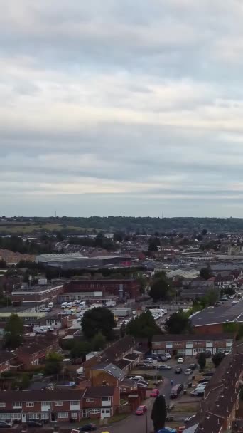 Gorgeous Clouds British City Daytime — Stock Video