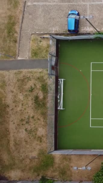 英国卢顿足球场的空中景观 2022年11月25日 — 图库视频影像