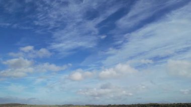 Şehrin En Güzel Gökyüzü ve Hareketli Bulutları