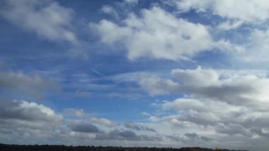 Şehrin En Güzel Gökyüzü ve Hareketli Bulutları