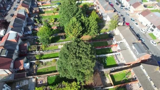 Luchtfoto Van Luton City Engeland Verenigd Koninkrijk — Stockvideo