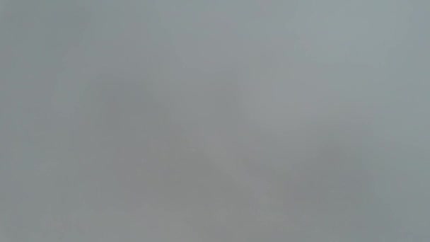 Nuvole Pioggia Sulla Città Britannica — Video Stock