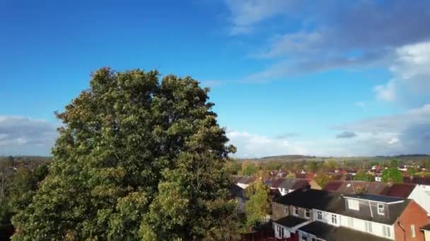 Atemberaubende Und Dramatische Wolken Über England — Stockvideo