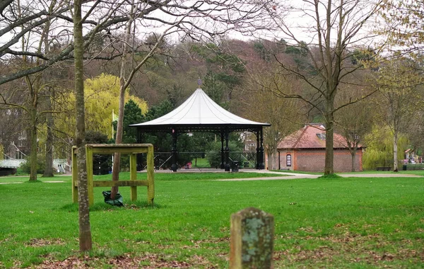 stock image Beautiful scenes from local park of Luton