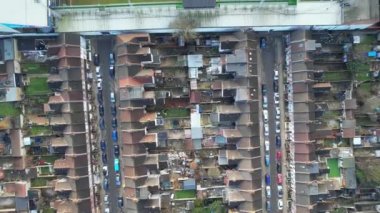 İngiltere, ENGLAND, LUTON - 22ND APRIL, 2023: Luton Town Centre 's Buildings and City View' in Hava Görüntüsü