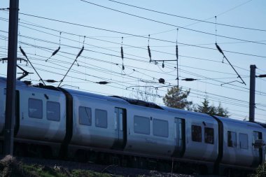 Luton City, İngiltere, İngiltere 'de tren ve raylar