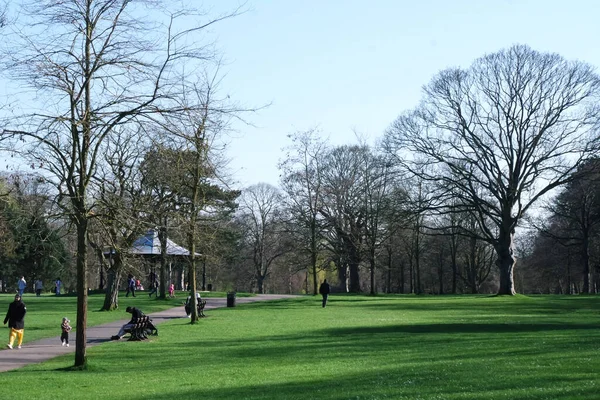 Stock image Wardown Public Park of Luton England Great Britain