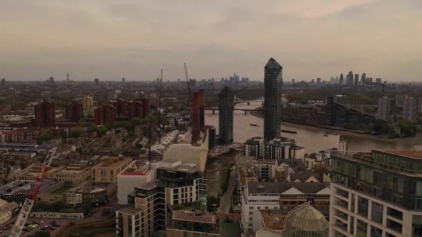 High Angle View Central Croydon London City England — Stock video