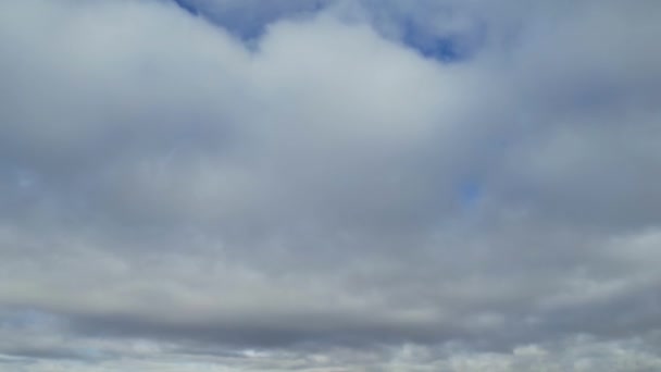 Cielo Hermoso Con Nubes Dramáticas Sobre Ciudad Luton Inglaterra Reino — Vídeos de Stock