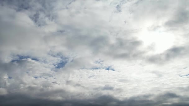 Beautiful Sky Dramatic Clouds Luton City England Ηνωμένο Βασίλειο — Αρχείο Βίντεο