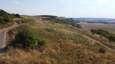 İngiltere 'nin İngiliz Kırsalının En Güzel Manzarasının Hava Manzarası