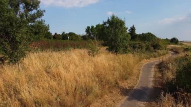 İngiltere 'nin İngiliz Kırsalının En Güzel Manzarasının Hava Manzarası