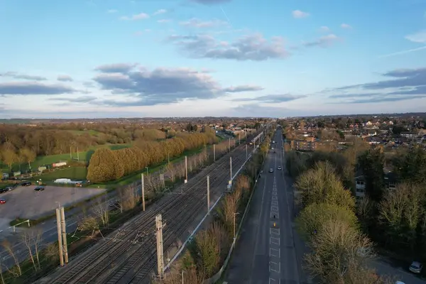 stock image Luton, England, United Kingdom - April 7, 2023: Road and Traffic