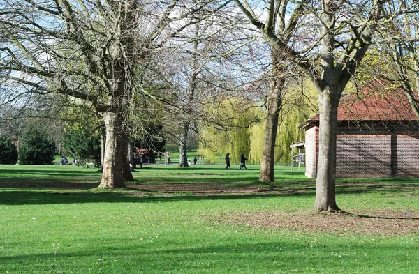 Beautiful View Wardown Park Luton Inglaterra — Fotografia de Stock