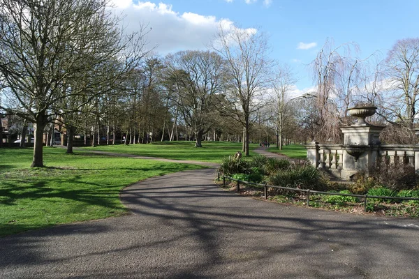 Krásný Výhled Wardown Park Luton Anglie — Stock fotografie