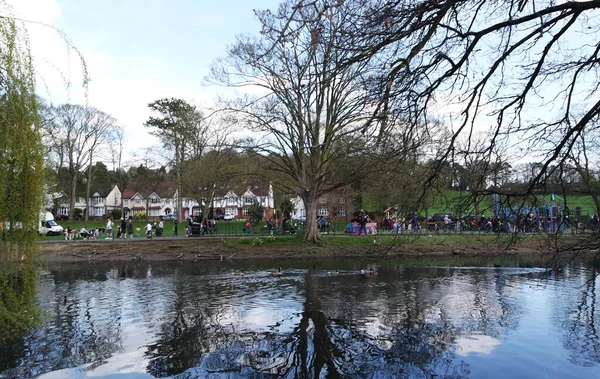 stock image  Beautiful View of Wardown Park, Luton, England